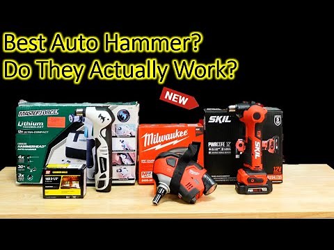 Best Cordless Auto Hammer 🔨 Palm Nailer, Skil Milwaukee and Master Force. Do They Actually Work?