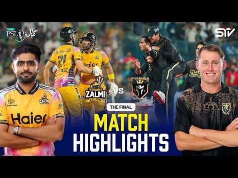 Match Highlights | Peshawar Zalmi vs Hyderabad Kingsmen | Final | HBL PSL 11 | MZB1J