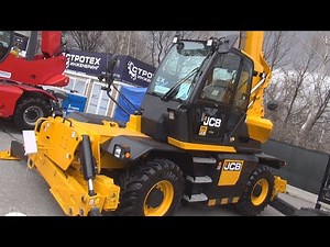 JCB 555-210R Rotating Telehandler (2022) Exterior and Interior