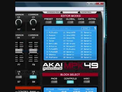 MPK 49 Tutorial-How to set up with FL Studio 9(Pads+Keys)
