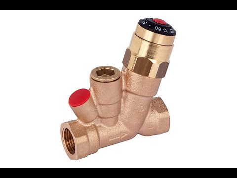 Danfoss - Multifunctional Thermostatic Circulating Valve (MTCV) / Central Hot Water System Balancing