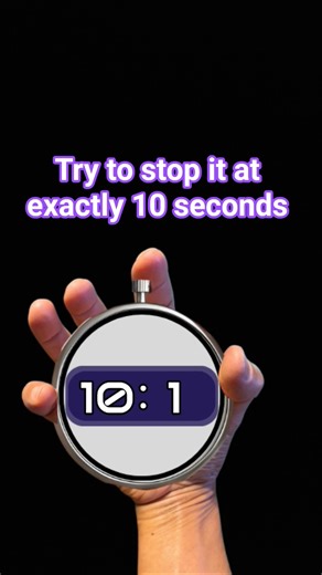 Can you stop the timer at 10 seconds?