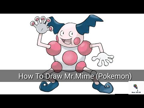 How To Draw Mr Mime l Pokemon