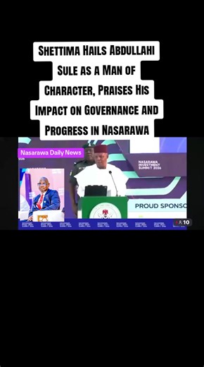 Shettima Praises Governor Sule's Character and Impact