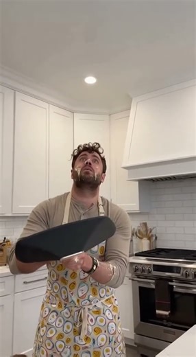 OMG Pancake FLIP FAIL! Ceiling Disaster