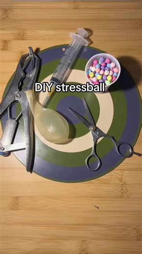 Do it yourself stressball #diy #stressball #stressrelief #fidgettoy #satisfying