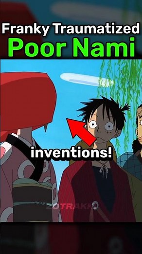 That Time Franky Traumatized Nami 💀 #onepiece #shorts