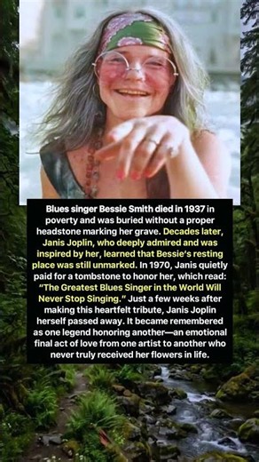 Janis Joplin Honors Bessie Smith’s Legacy