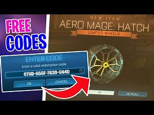 *2023* EVERY FREE REDEEMABLE CODE ON ROCKET LEAGUE!