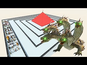 ESCAPE FROM ALIEN HYDRA - ARBS Animal Revolt Battle Simulator