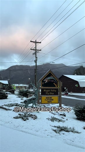 No matter the season, this place is special @Maggie Valley Fly Shop #westernnorthcarolina #greatsmokymountains #traveltiktok #mountains #maggievalleyflyshop