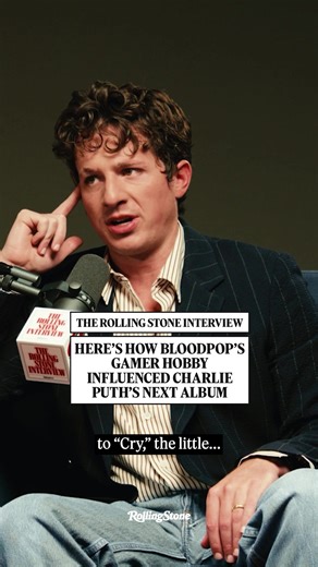 @Charlie Puth explains how #Bloodpop’s gamer hobby influenced his new album. #music #rollingstoneinterview #popmusic #fyp