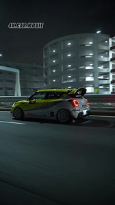 Night Drive 4K Car Movie with Swift Sport