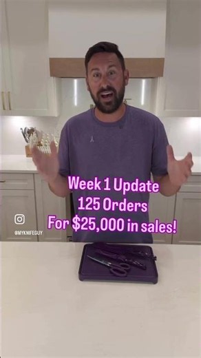 Week 1 Update 🟣 Cutco Purple #cutco #endalz #purplecutco #myknifeguy