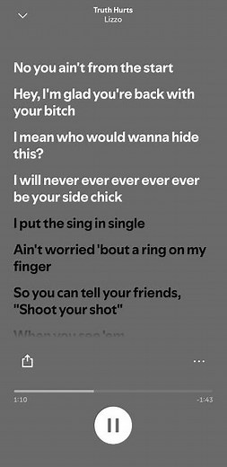 Truth Hurts by Lizzo