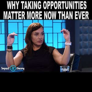 51K views · 510 reactions | Don't sit back and wait for life to happen. Take Sarah Robb O'Hagan's advice and go after it. | Tom Bilyeu | Facebook