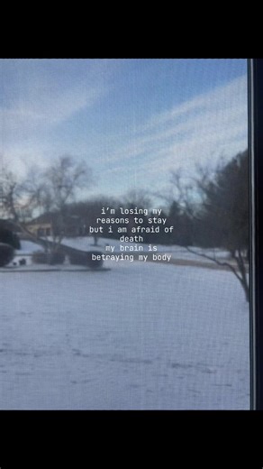 i don’t want to die but i crave it