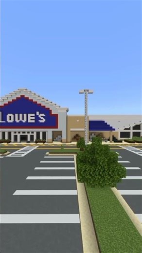 Lowe's home improvement in Minecraft!