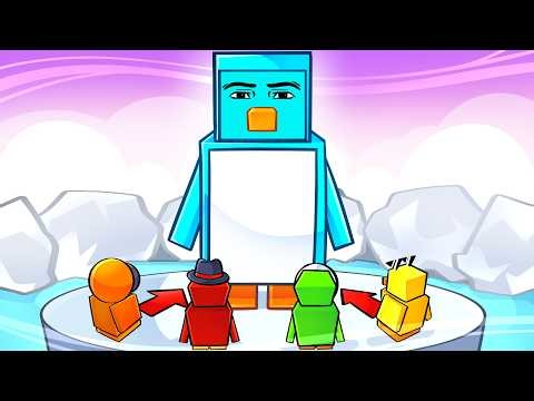 Usei ADMIN para Trollar meus Amigos no KNOCKOUT!