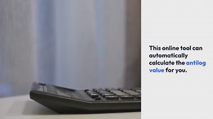 Antilog / Inverse Log Calculator