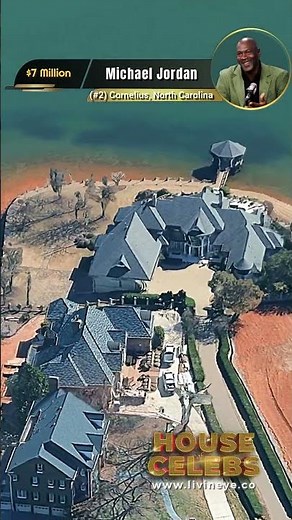 ⛹️‍♂️✨ Michael Jordan’s Cornelius Mansion ✨🏡