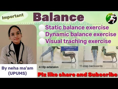 STATIC AND DYNAMIC BALANCE EXERCISE || static exercise and test || Dynamics exercise and test