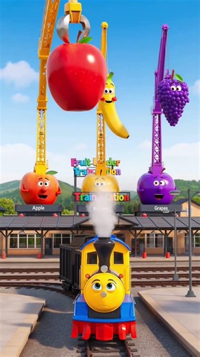 Choo Choo Train Song | titipo 🚂 | Fun Kids Song with Animals 🐶🐵 | Nursery Rhymes #shorts 06