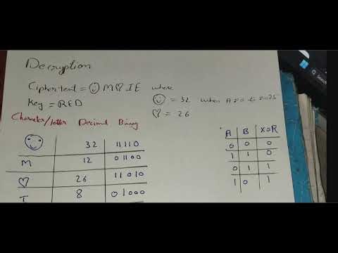 vernam cipher decryption