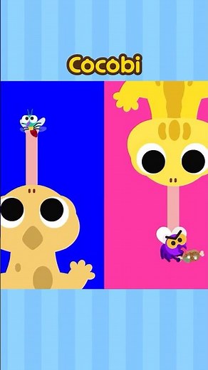 A family of lizards eating insects! 🦎🐜 #Shorts #forKids #Cocobi