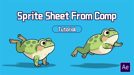Sprite Sheet From Comp脚本视频教程