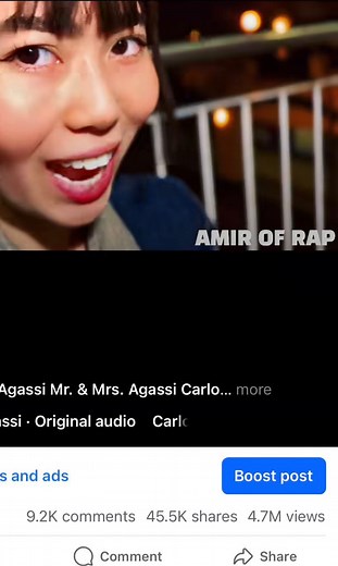 40K views · 82 reactions | Tnx for wnjoting our hitsongs ❤️#mrmrsagassi #sarinaagassi #carlosagassi #amirofrap ️ | Carlos Agassi | Facebook