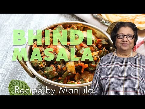Spicy Okra Recipe | Bhindi Masala Recipe by Manjula