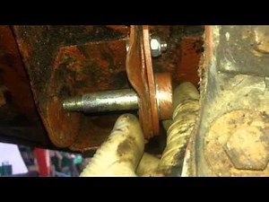 Morris Minor Rear spring installation