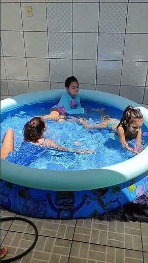 PISCININHA 🌊DIVERSÃO NA PISCINA 🏖️