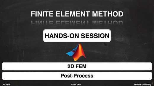 2D FEM in MATLAB - Post-Process