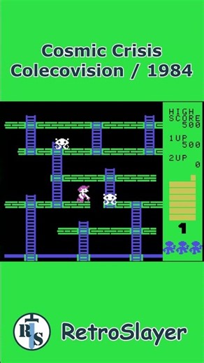 Cosmic Crisis Gameplay Colecovision