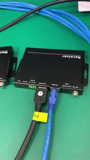 How a 36*36 modular matrix switches work with HDBaset exenders #Transmit 70/100 meters #ProAV