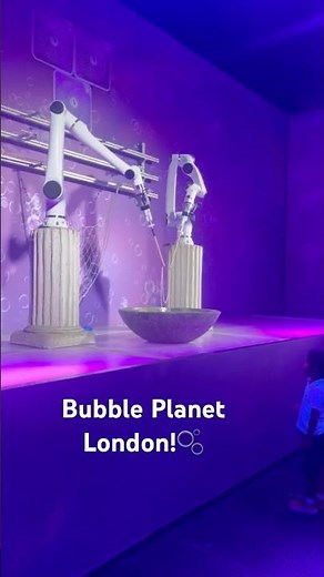 Inside Bubble Planet London | Amazing 🤩🫧#youtubeshorts#viral#uk#travel#youtubeshortsviral