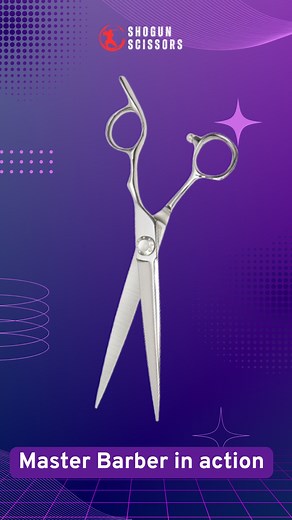 👑 Master the Craft with the Shogun Master Barber Scissors 👑 Precision. Power. Performance. @georgethebarber__ puts the Shogun Master Barber scissors to work — and the results speak for themselves. Built for elite barbers who demand total control and flawless execution. 🔪 Key Features: Ultra-sharp blades for crisp, clean lines Ergonomic design for maximum comfort and control Crafted with premium Japanese steel for unmatched durability Trusted by the best. Designed for the bold. Cut with confid