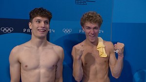 Live the moment poolside with Canada winning diving bronze at Paris 2024