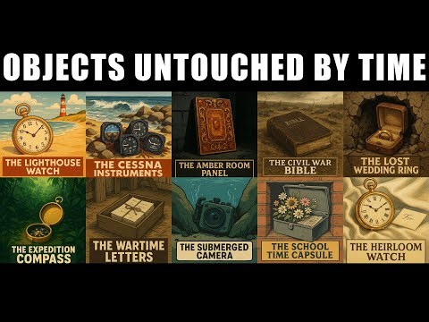 10 Objects That Disappeared and Reappeared Years Later Untouched By Time