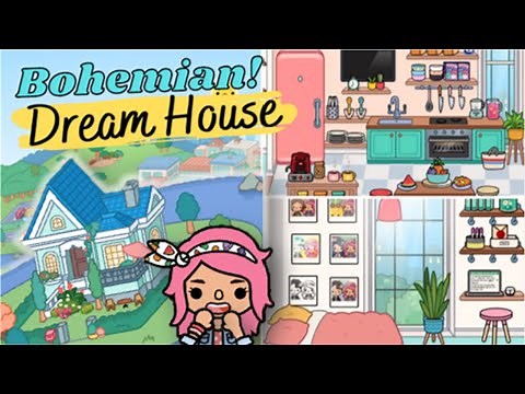 TOCA LIFE WORLD UPDATE! | BOHEMIAN DREAM HOUSE! | House Design | Toca Boca