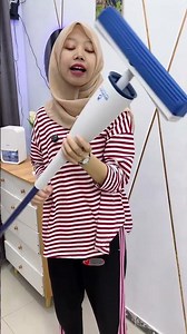 Mopping the floor is easier with this sponge mop 😍 | Boomjoy #boomjoy #spongemop #floormop #floor...