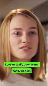 Love Actually door scene ADHD edition 🎄 #adhd