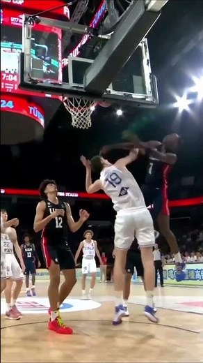 The Italian Wemby is coming 🇮🇹👽 #FIBAU17