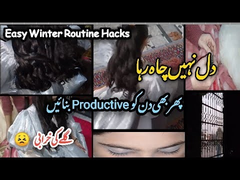 How I Beat Winter Laziness and Stay Organized | Productive Home Routine ✅