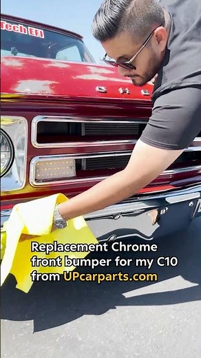 C10 Front Chrome Bumper Replacement!