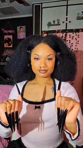 Cali Marie on Instagram: "Get ready with me 💅#hair #hairstyles #naturalhair #asmr"