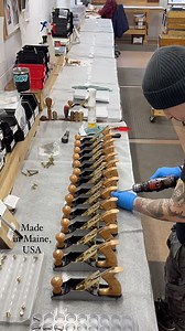 Assembling No. 3 Iron Bench Planes #lienielsen #lienielsentoolworks #handtools #benchplane #smoothingplane #woodworking #madeinmaine #madeinusa #heirloomqualitytools | Lie-Nielsen Toolworks