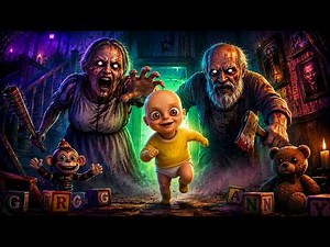 The Baby IN Yellow horror gameplay with granny #horrorgaming #games